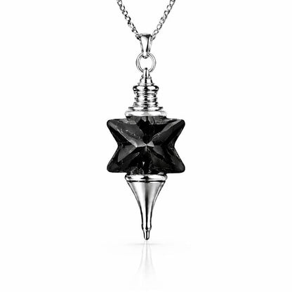 Natural Crystal Stone Divination Pendant — Unlock Your Inner Wisdom