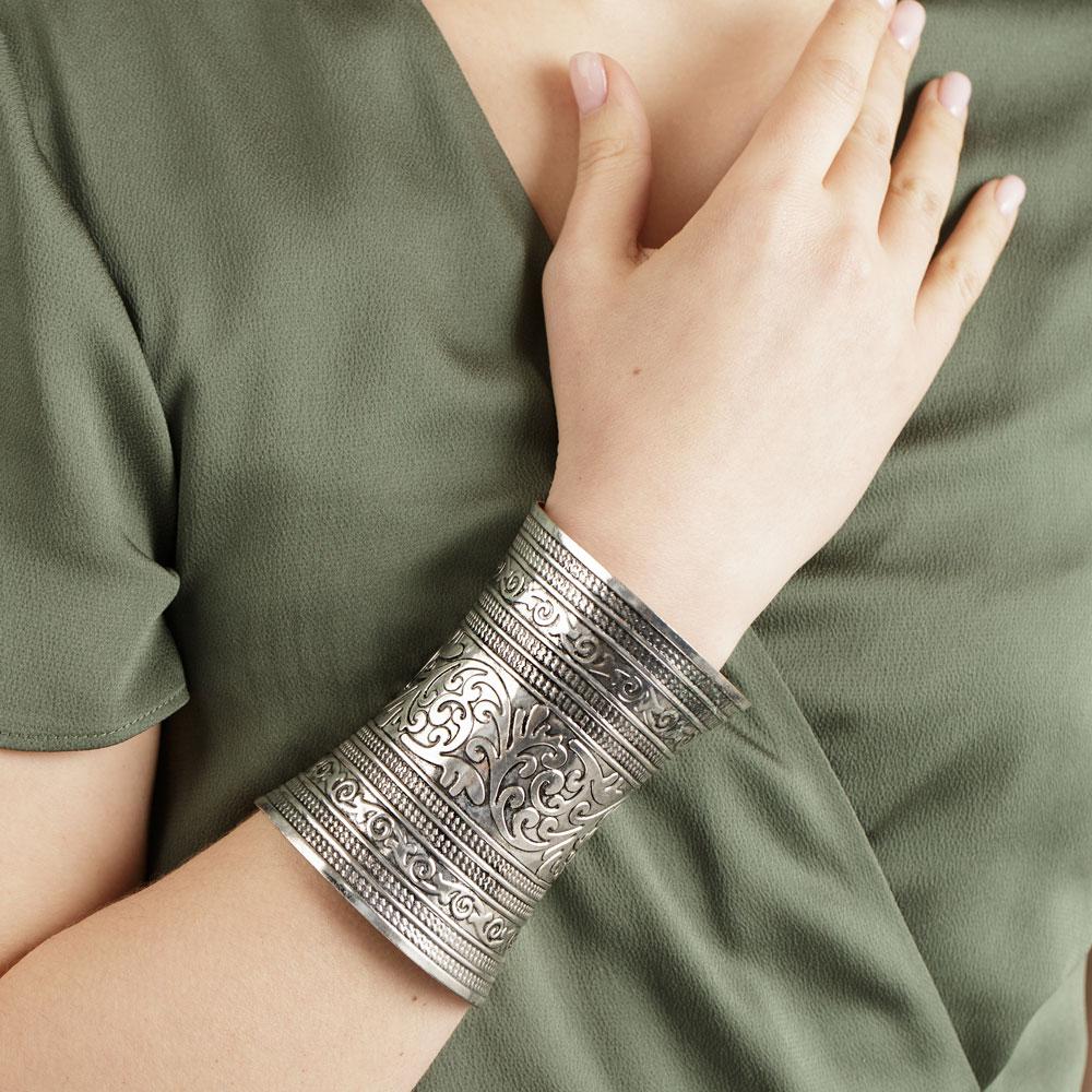 Goddess Armor Cuff Bracelet