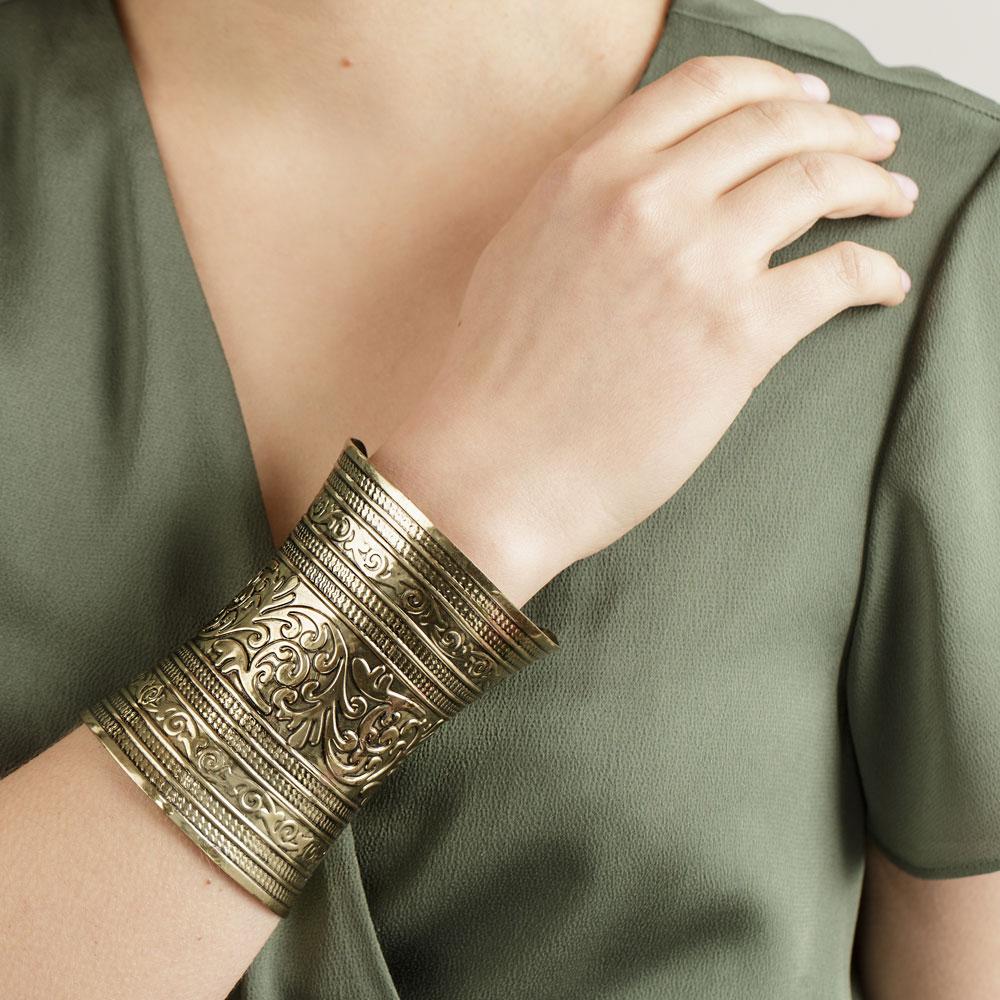 Goddess Armor Cuff Bracelet