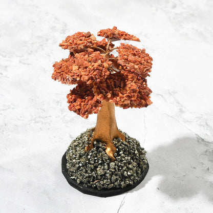 Orange Jasper Crystal Tree