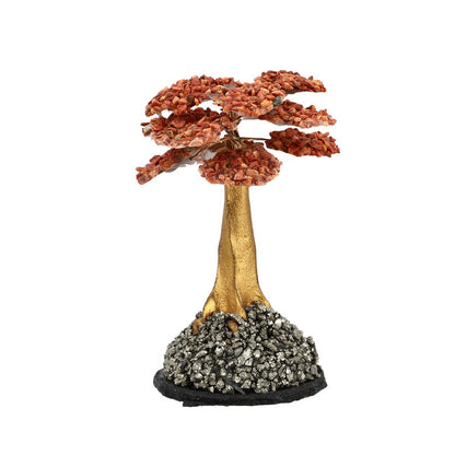 Orange Jasper Crystal Tree