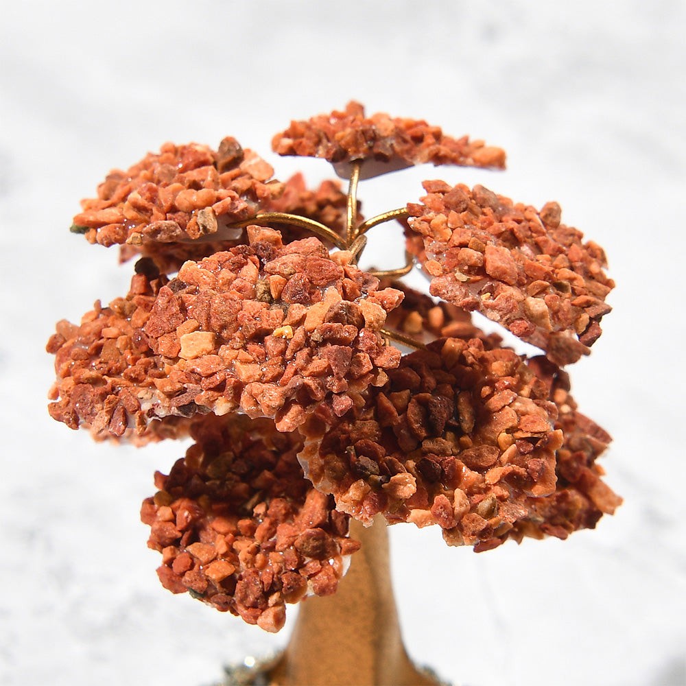 Orange Jasper Crystal Tree