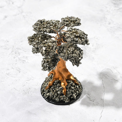 Pyrite Crystal Tree