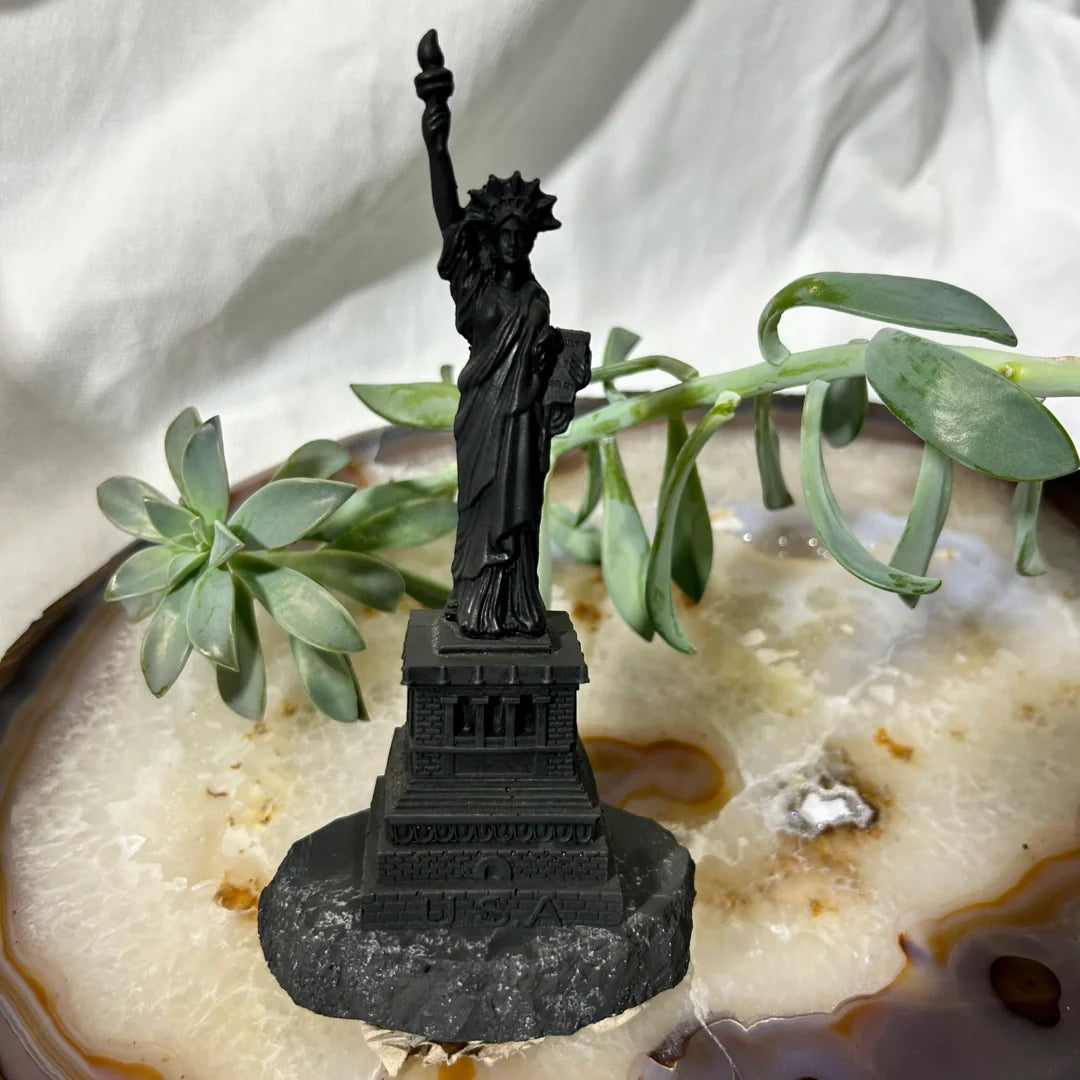 Shungite Liberty Figurine – A Miracle Stone for Fresh Starts