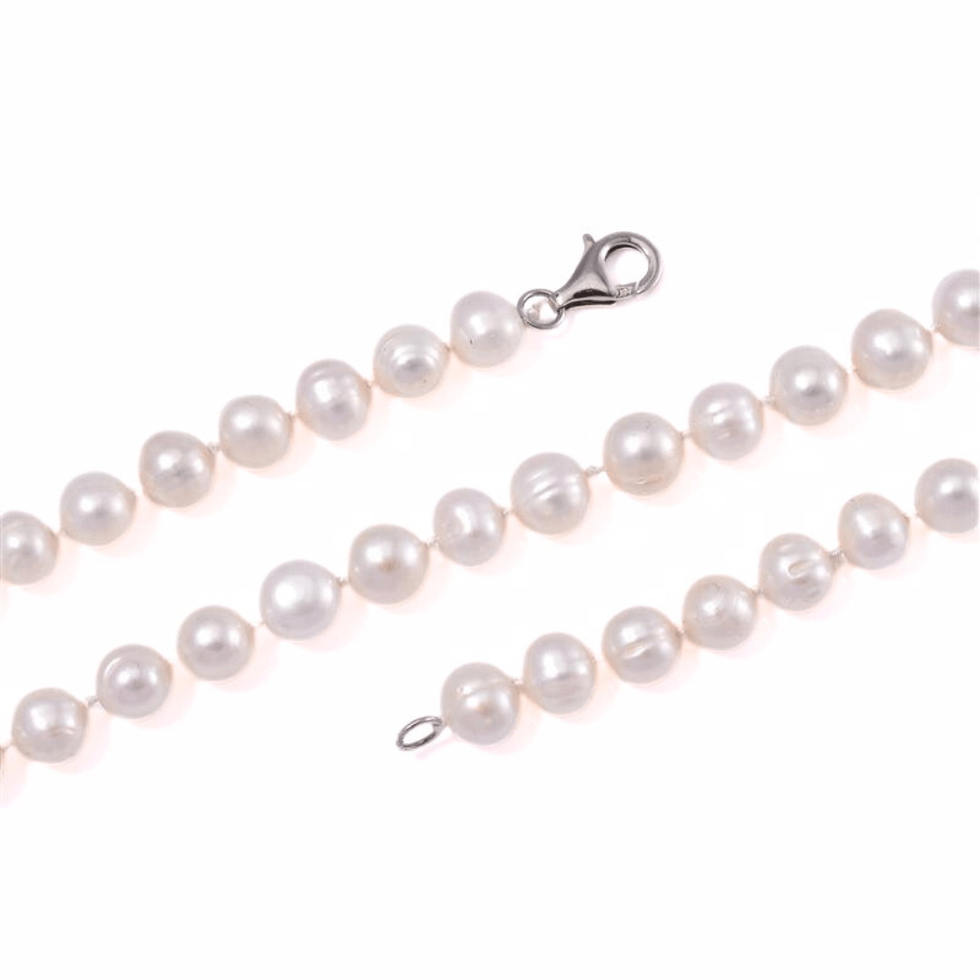 Serenity Pearl Set: Necklace and Earrings