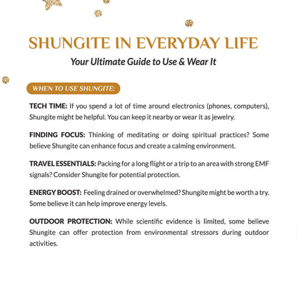 Shungite Digital Handbook: Everything You Need to Know