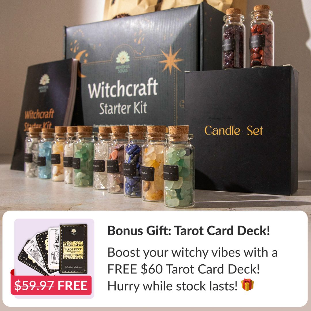 Witchcraft Starter Kit + FREE Tarot Card Deck