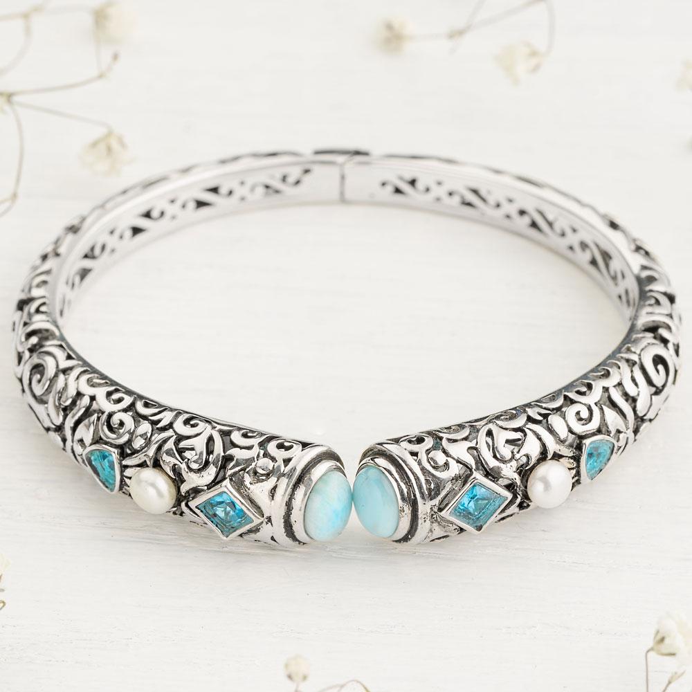 Larimar Nurturing Bracelet