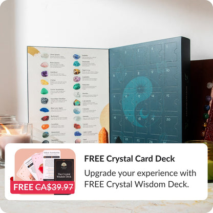 Crystal Advent Calendar + FREE Crystal Card Deck