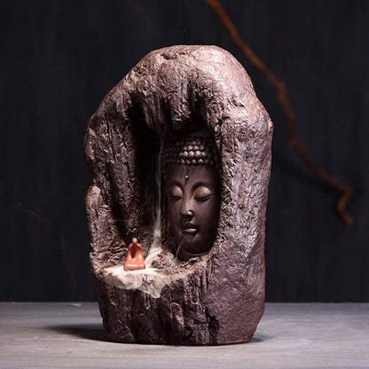 Buddha Waterfall Backflow Incense Burner