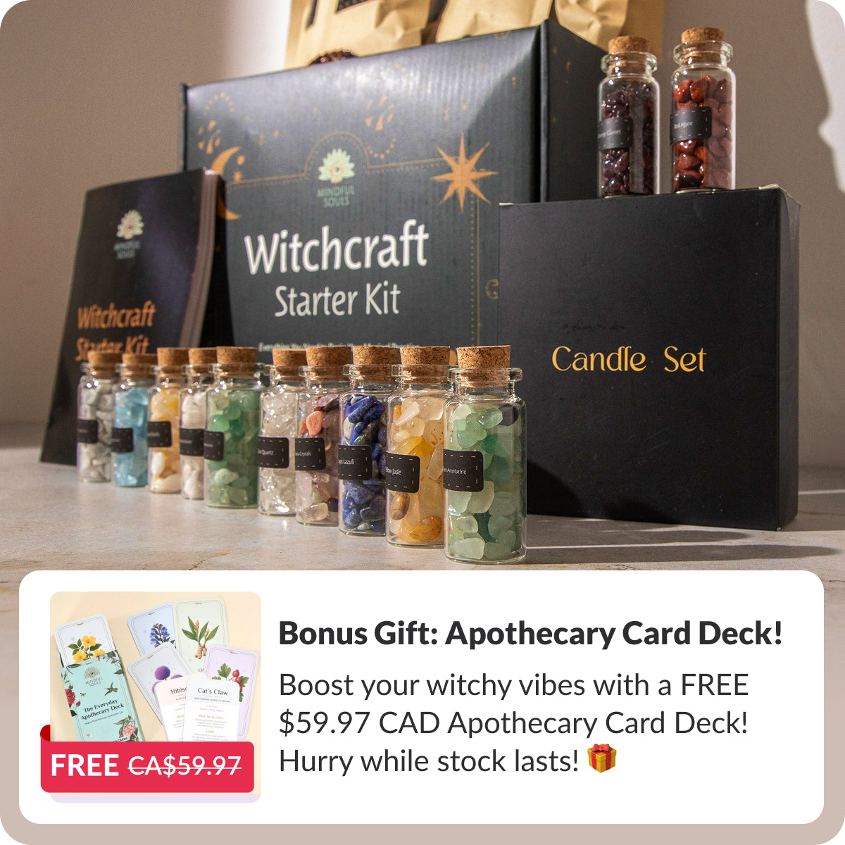 Witchcraft Starter Kit + FREE Apothecary Deck