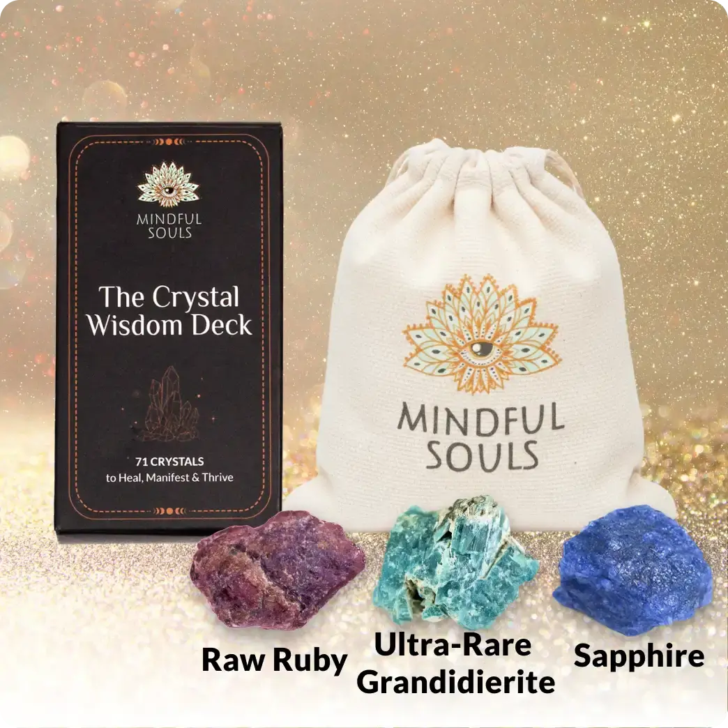 Limited Edition Holiday Crystal Bag + FREE Crystal Wisdom Deck