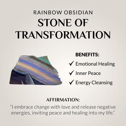 Rainbow Obsidian Lucky Bracelet