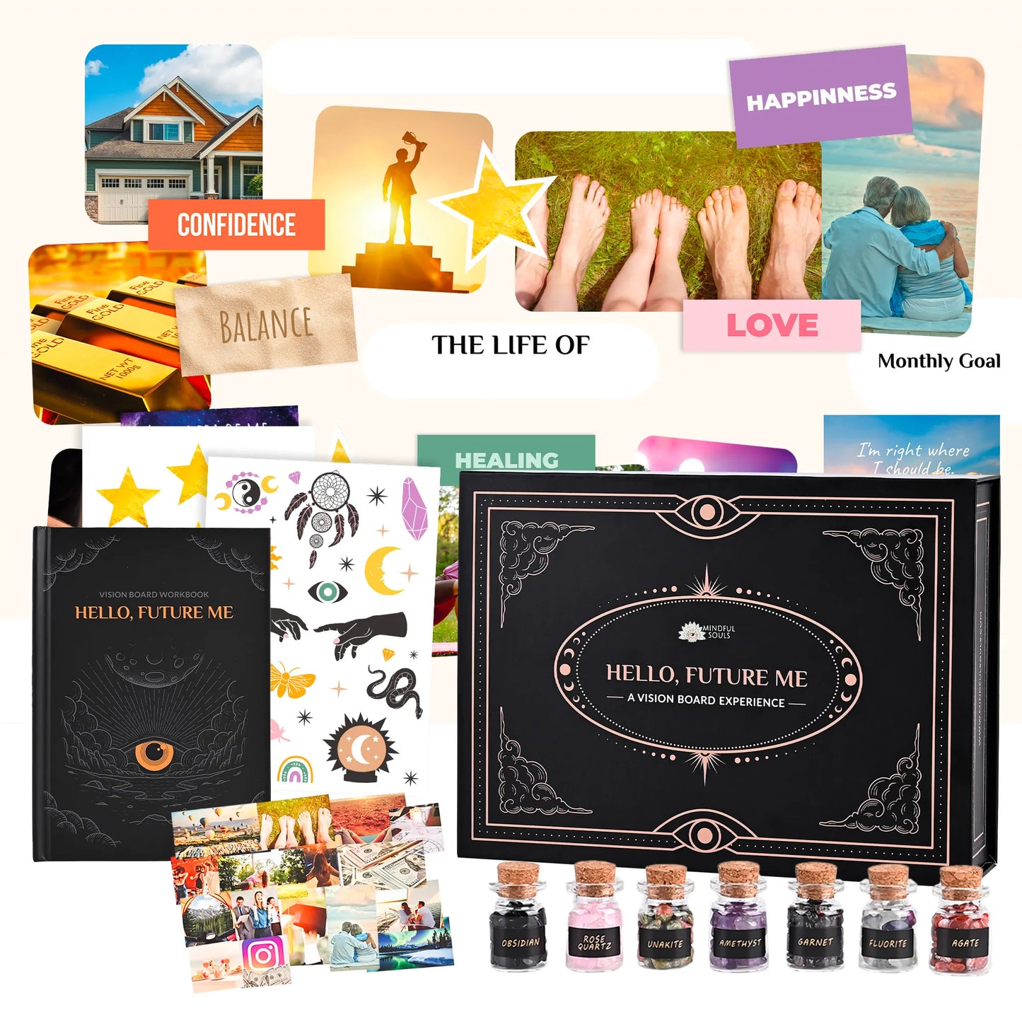 Mindful Souls Vision Board Kit – See It, Believe It, Become It