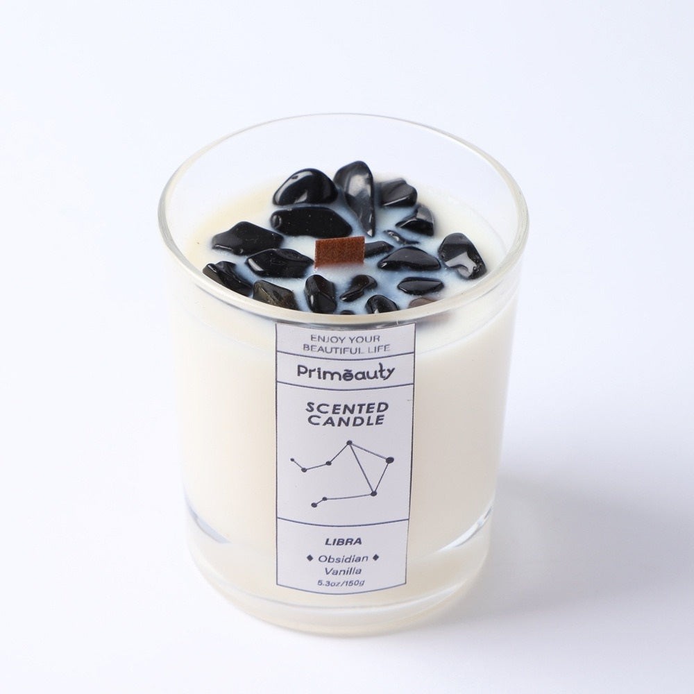 Zodiac Gemstone Scented Candle