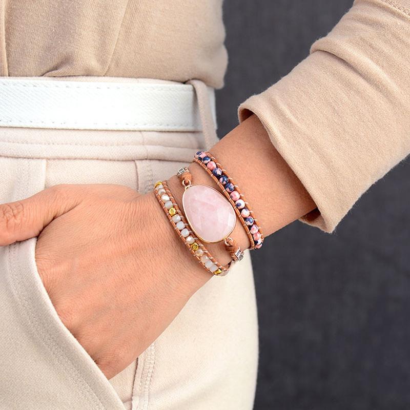 Rose Quartz Dreamer Bracelet