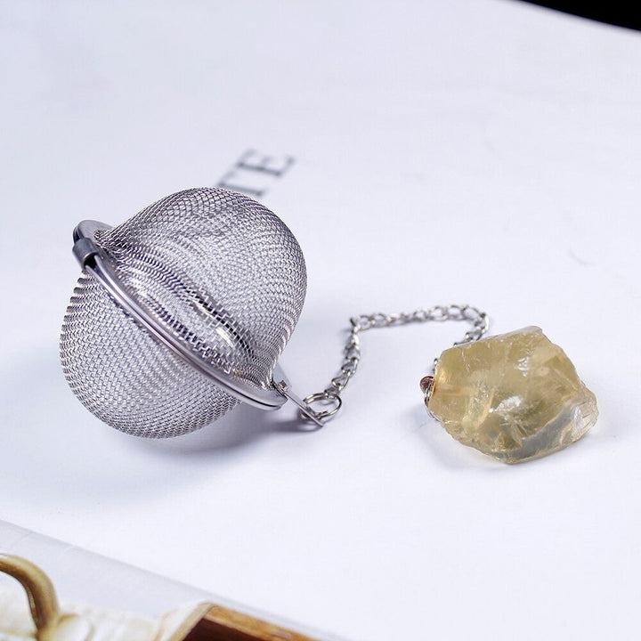 Uplifting Crystal Tea Strainer