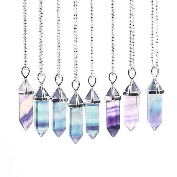 Anti-Stress Fluorite Necklace