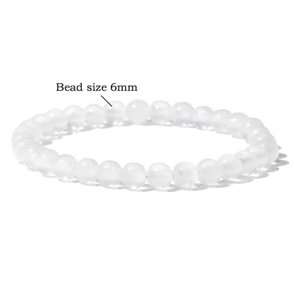 Selenite on sale crystal bracelet