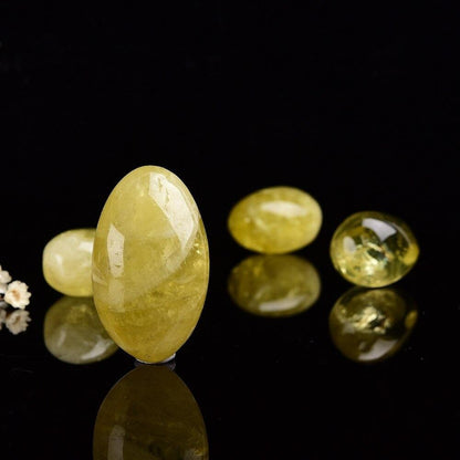 Polished Citrine Crystal Gemstone