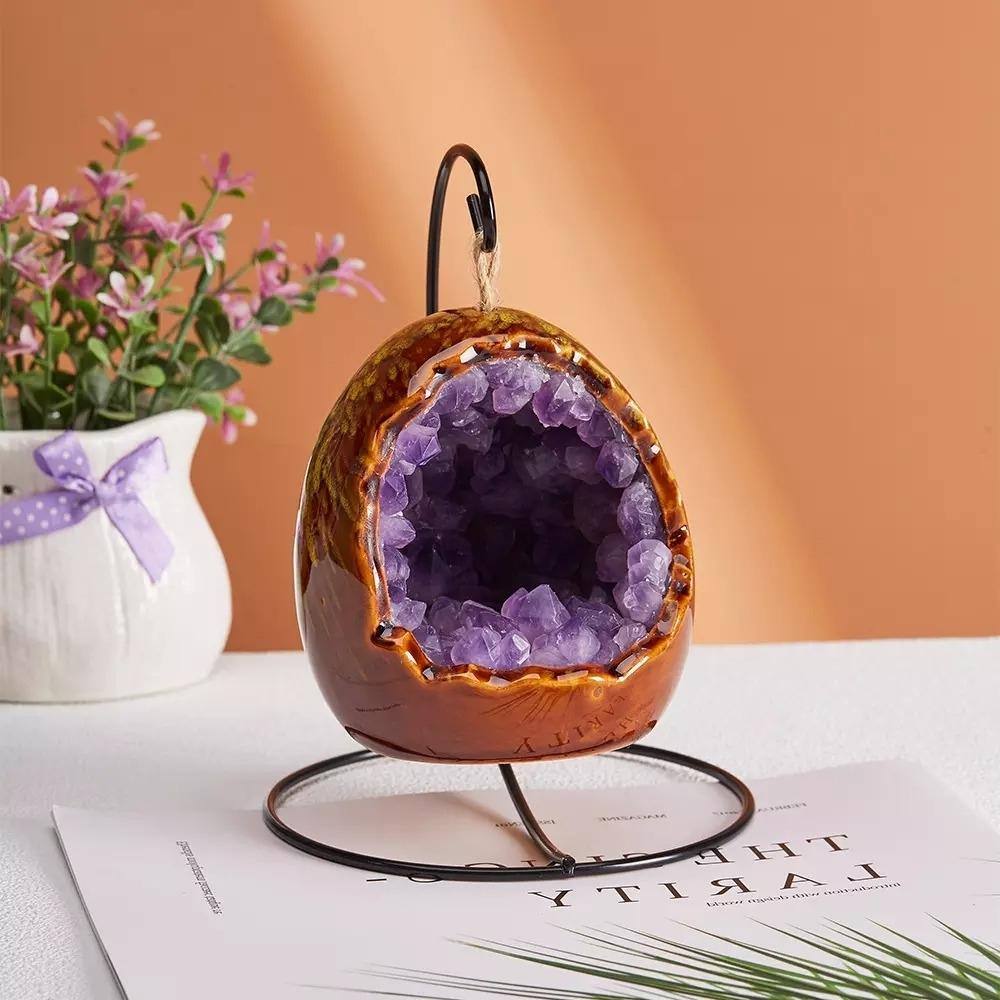 Dragon Egg Crystal Lamp