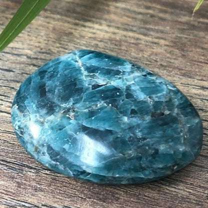 Blue Apatite Palm Stone