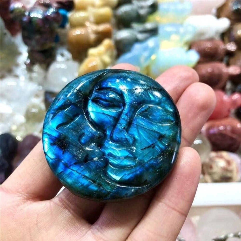 Sun And Moon Connection Labradorite Stone