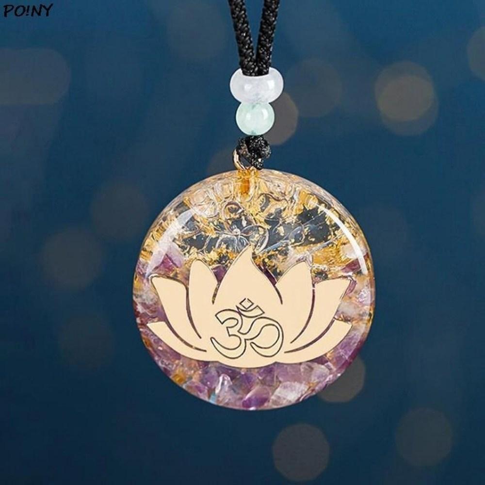 Blossoming Lotus Orgonite Pendant