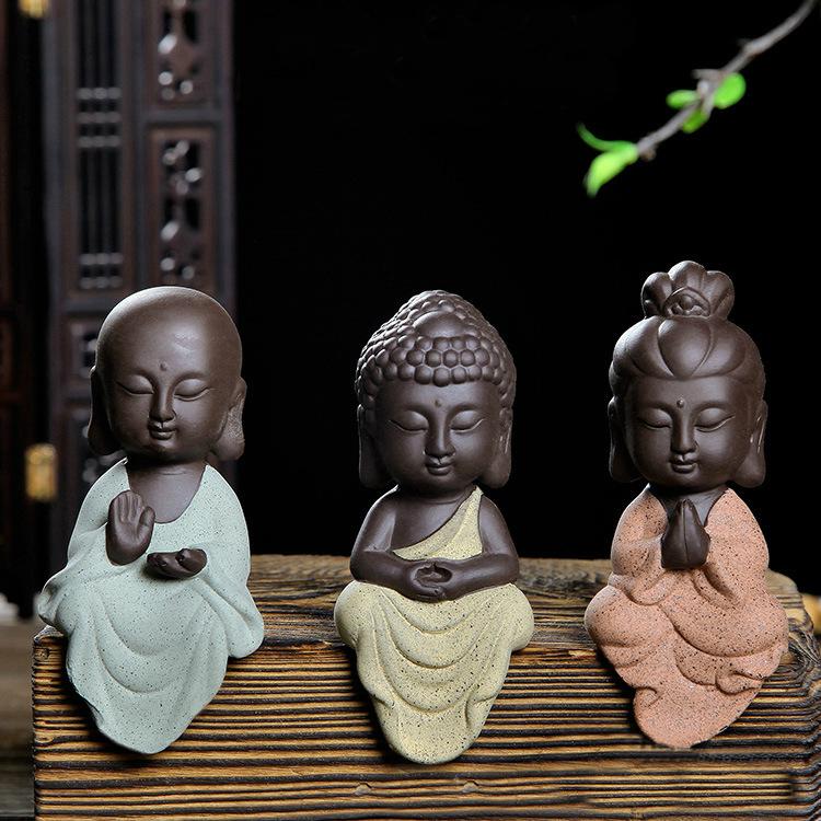 Handmade Enlightened Buddha Figurines