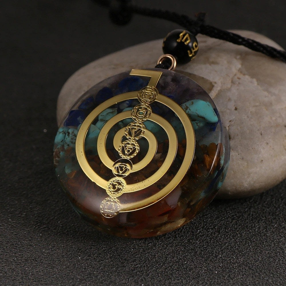 Chakra Balance Orgone Necklace