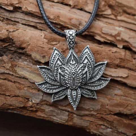 Renewal Lotus Flower Necklace