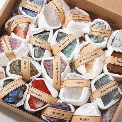 Raw Gemstone Collector Dream Box