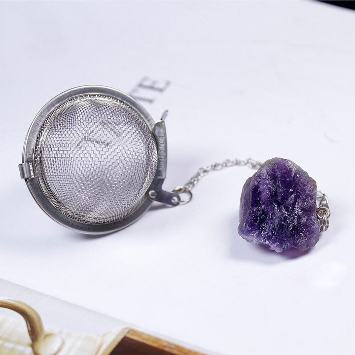 Uplifting Crystal Tea Strainer