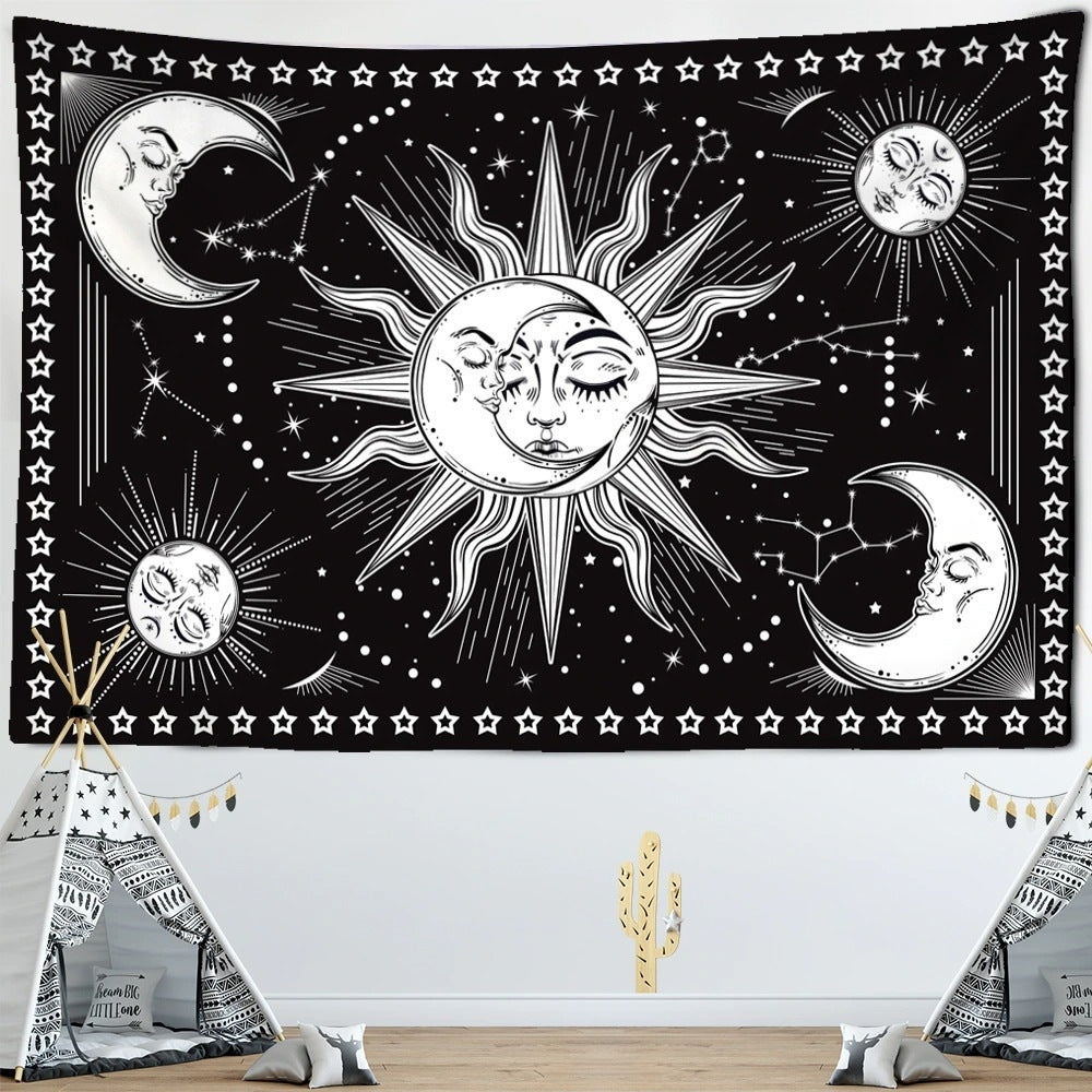 Sun and Moon Wall Tapestry