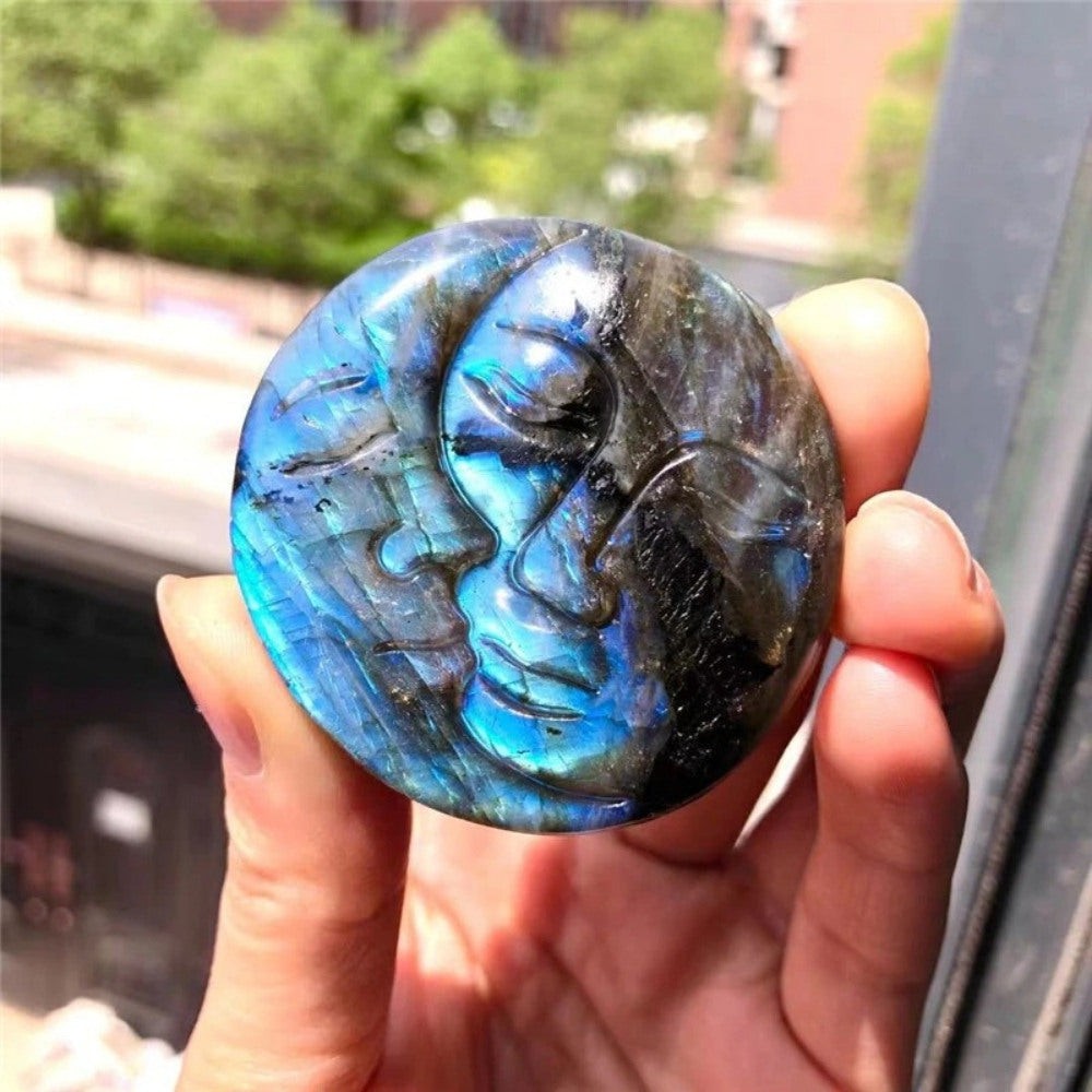 Sun And Moon Connection Labradorite Stone