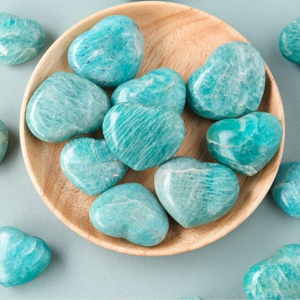 Heart Amazonite Stone