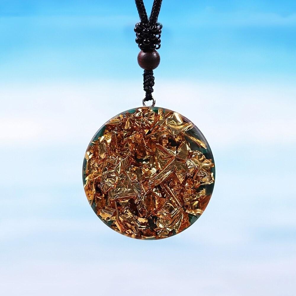 Spiritual Protection Orgonite Necklace