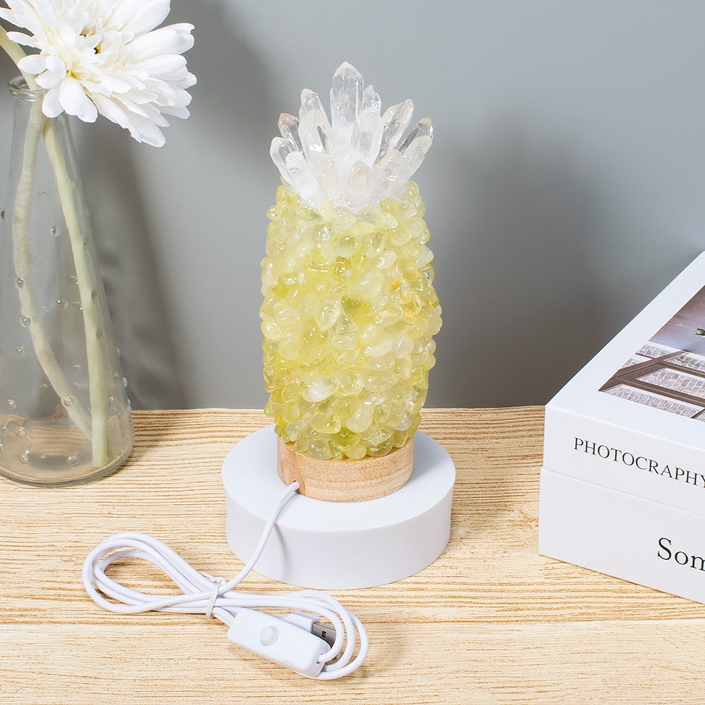 Energetic Positivity Citrine Lamp