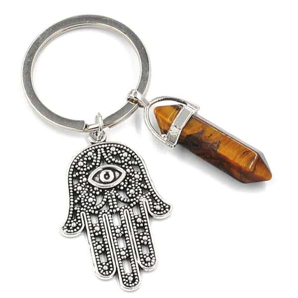Inspiring Hamsa Hand Keychain