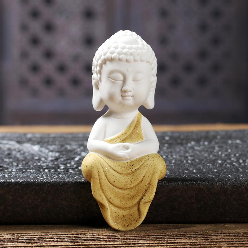Handmade Enlightened Buddha Figurine