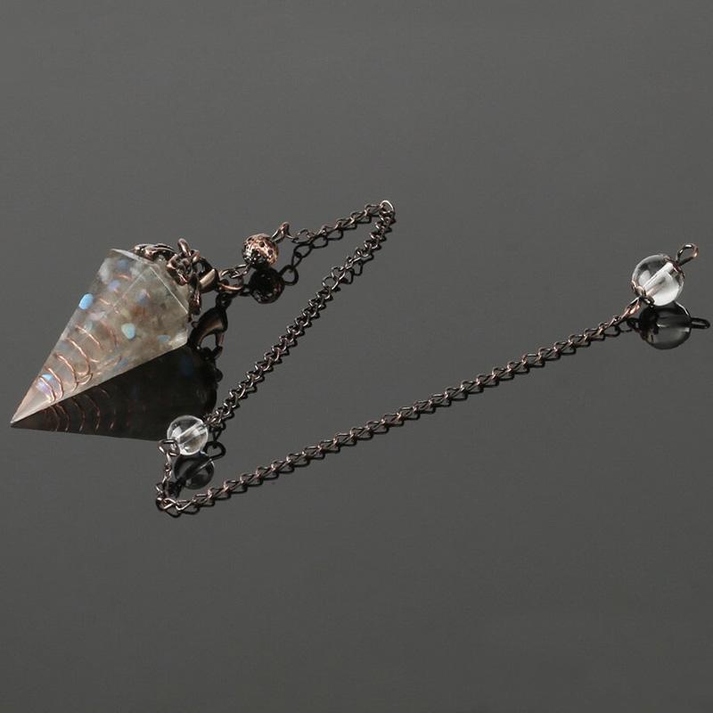 Crystal Gemstone Divination Pendulum