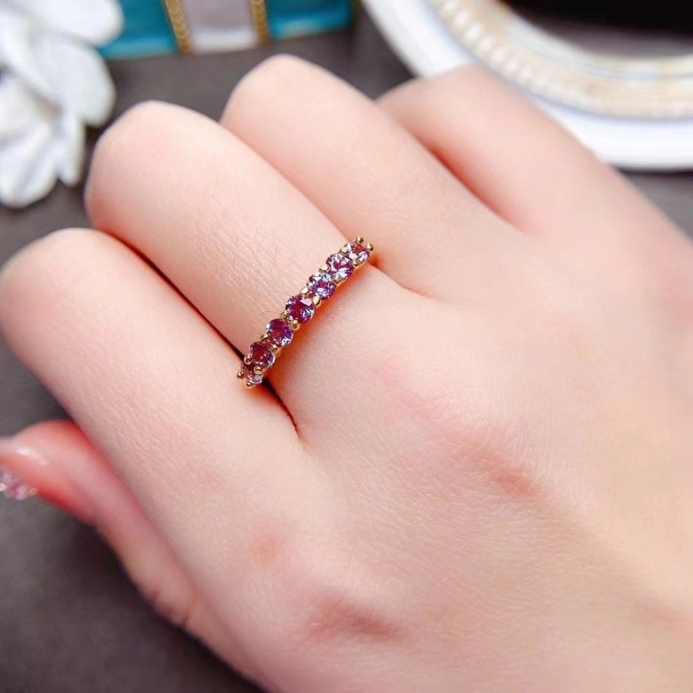 Natural russian hot sale alexandrite rings