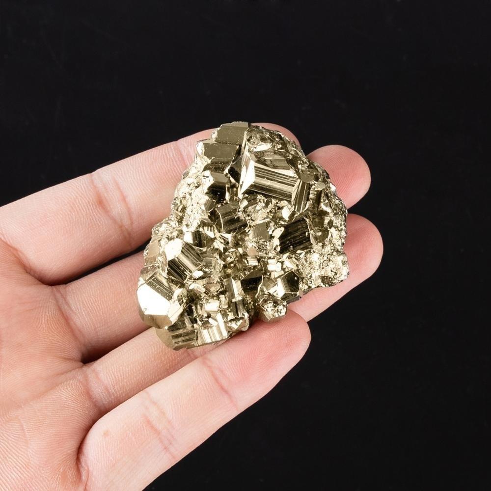 Strength-Enhancing Pyrite Crystal