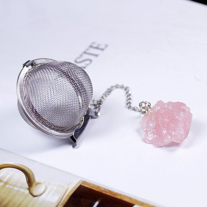 Uplifting Crystal Tea Strainer