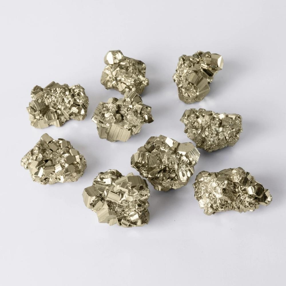 Strength-Enhancing Pyrite Crystal