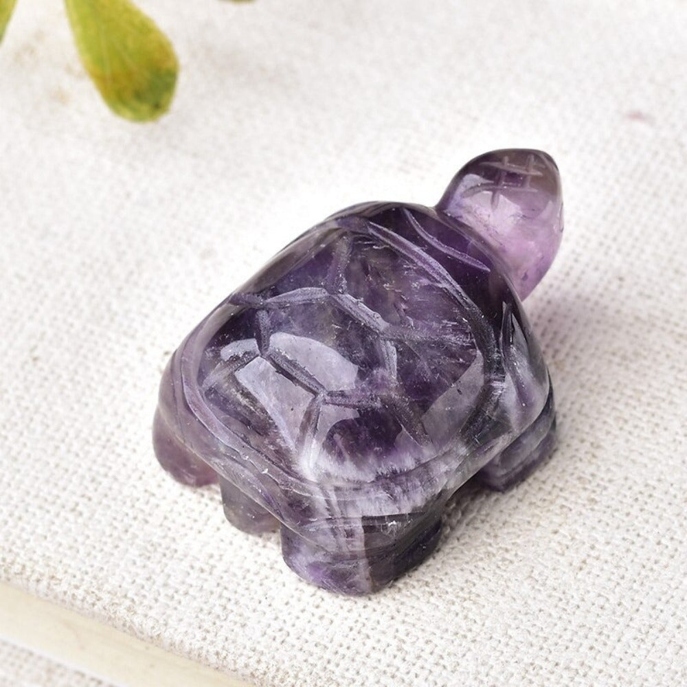 Crystal Back Turtle Natural Crystal Turtle Figurine – MindfulSoulsCanada
