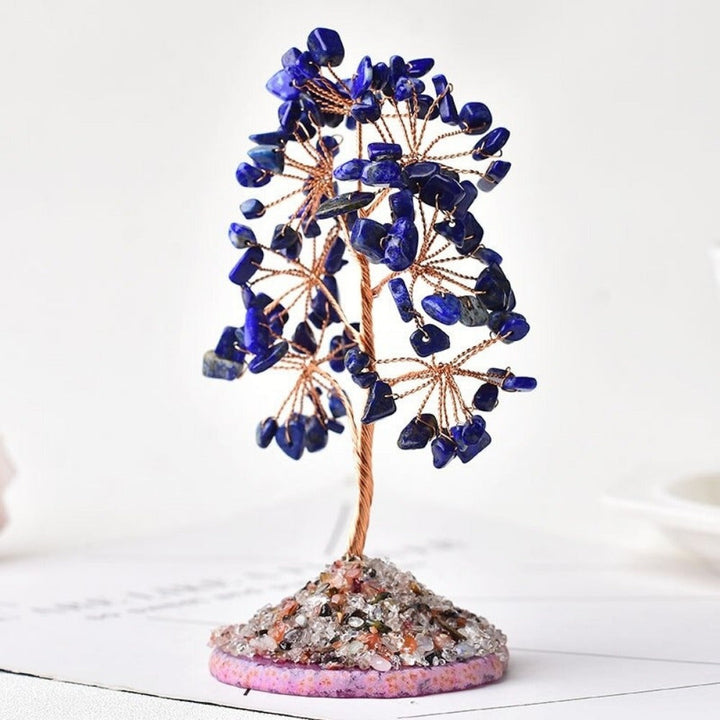 Natural Crystal Tree Of Life Decor