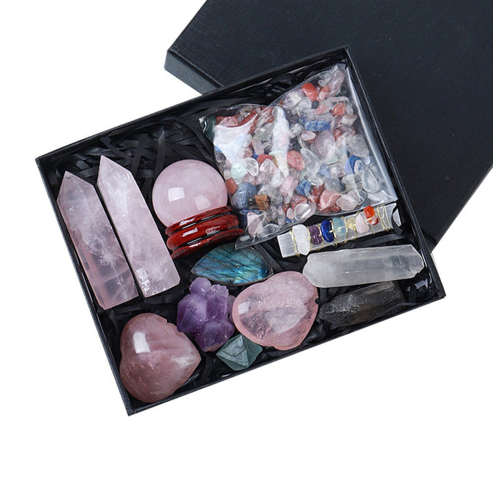 Rose Quartz Love Energy Crystal Set