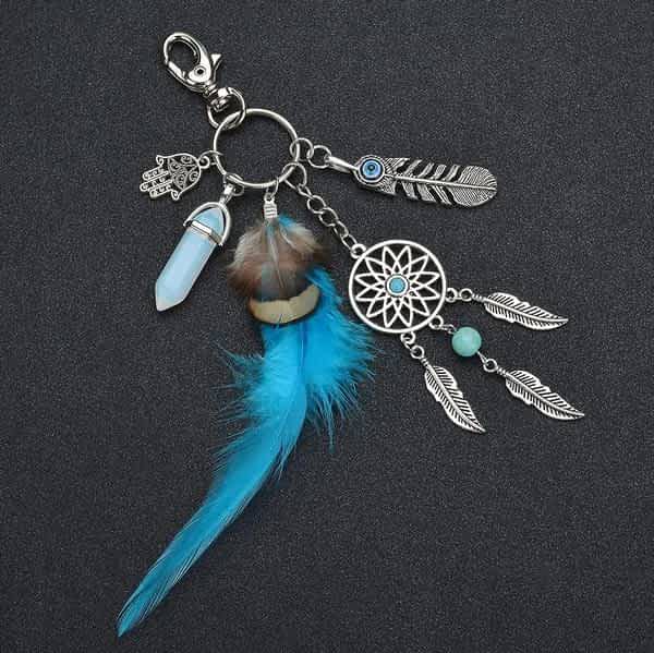 Bohemia flowing newest jewelry keychain