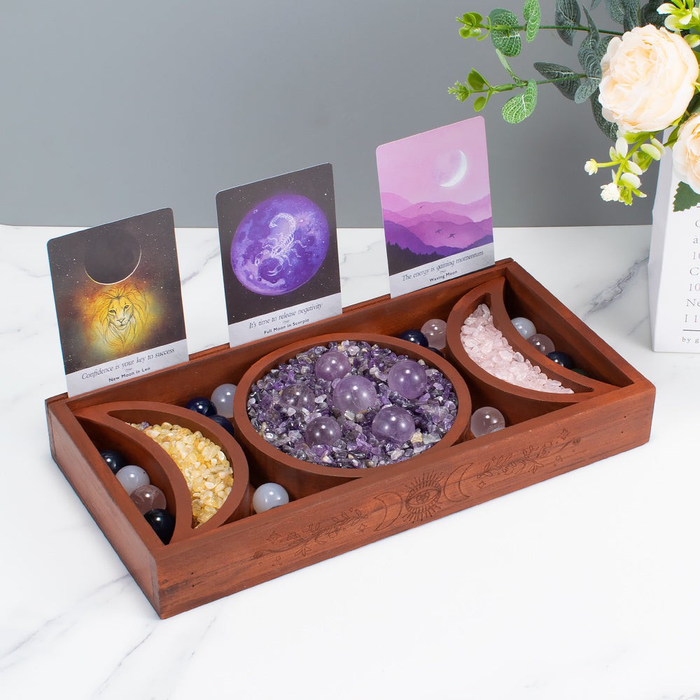 Crystals & Cards Moon Child Altar Stand